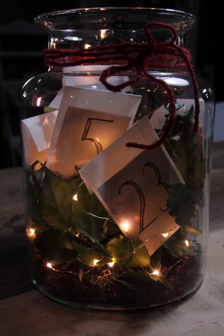 Advent in een pot
