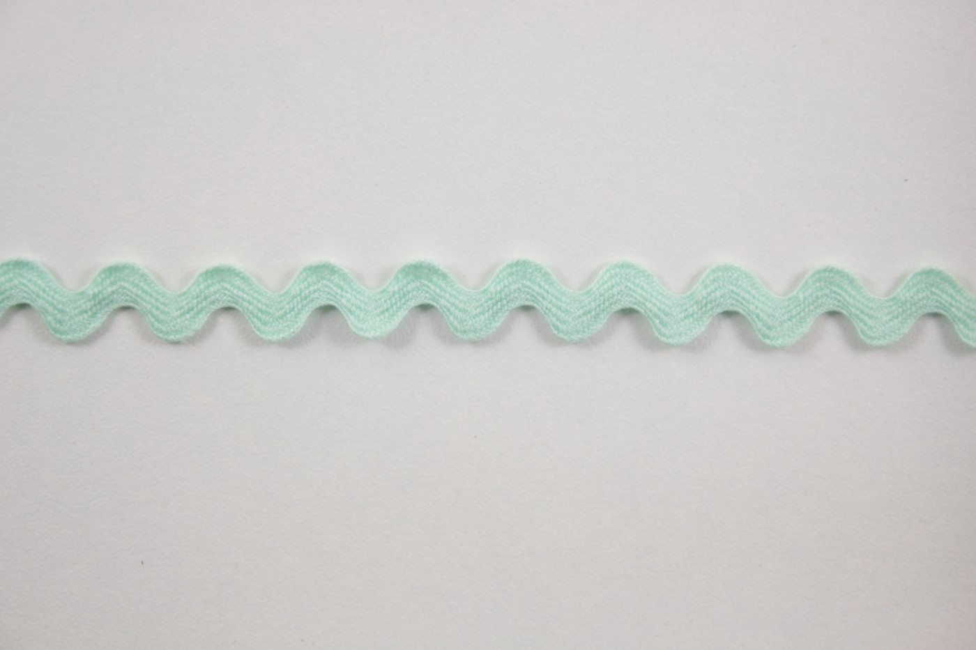 Mintgroen zigzagband-9 mm