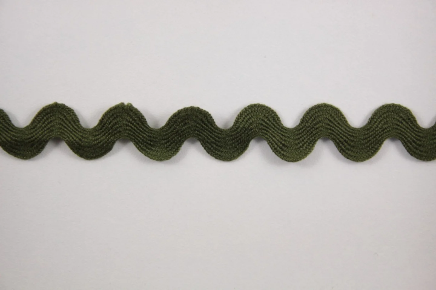 Mosgroen zigzagband-15 mm.