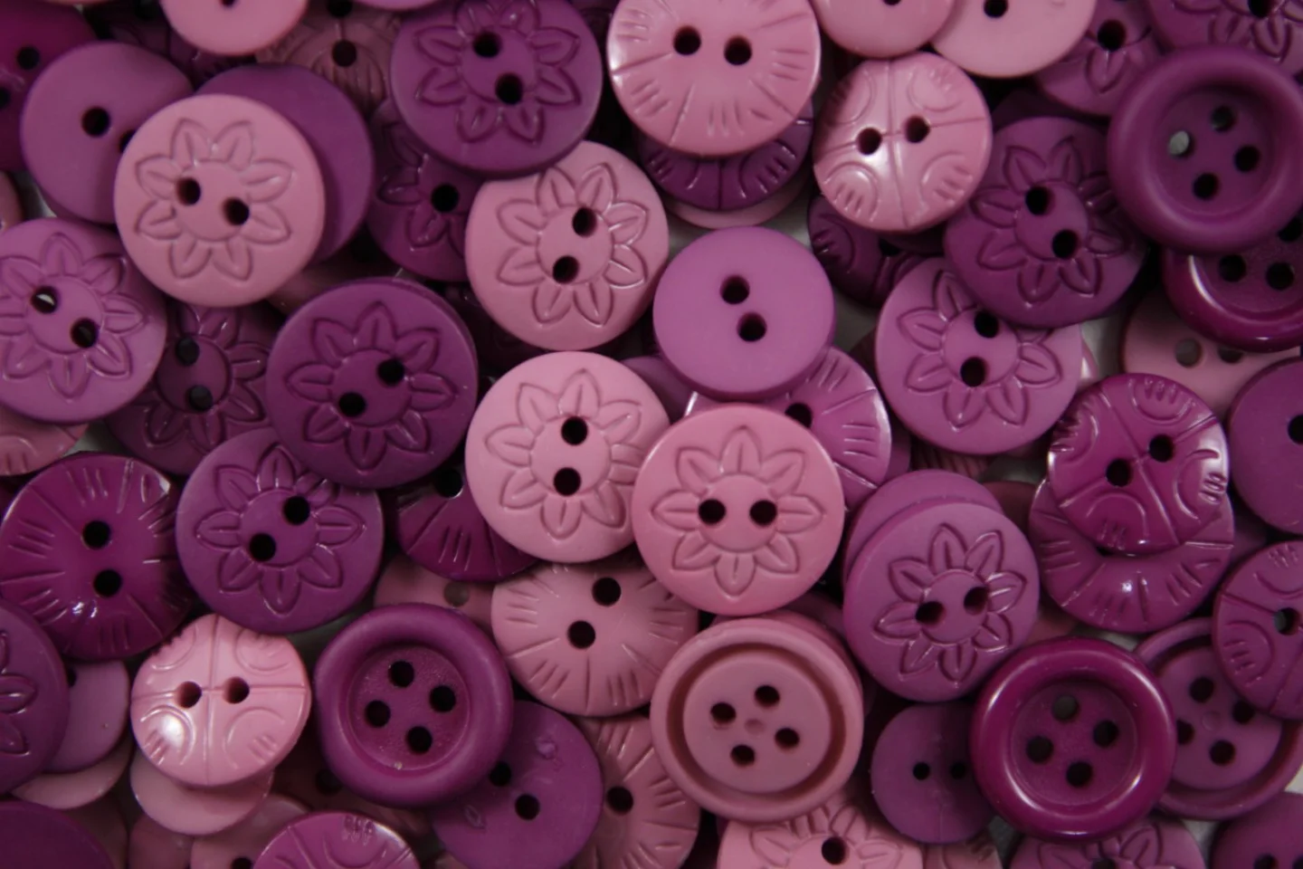 Sierknoopjes-roze en paarstinten-11 tot.