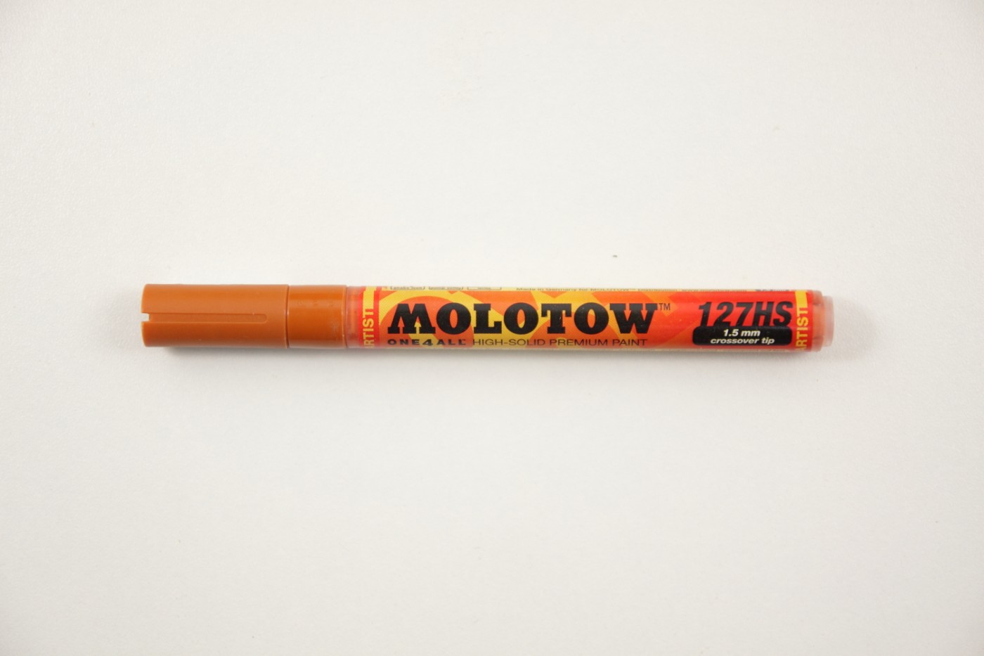 Acrylstift-Molotow 127 HS-warmoranje-010