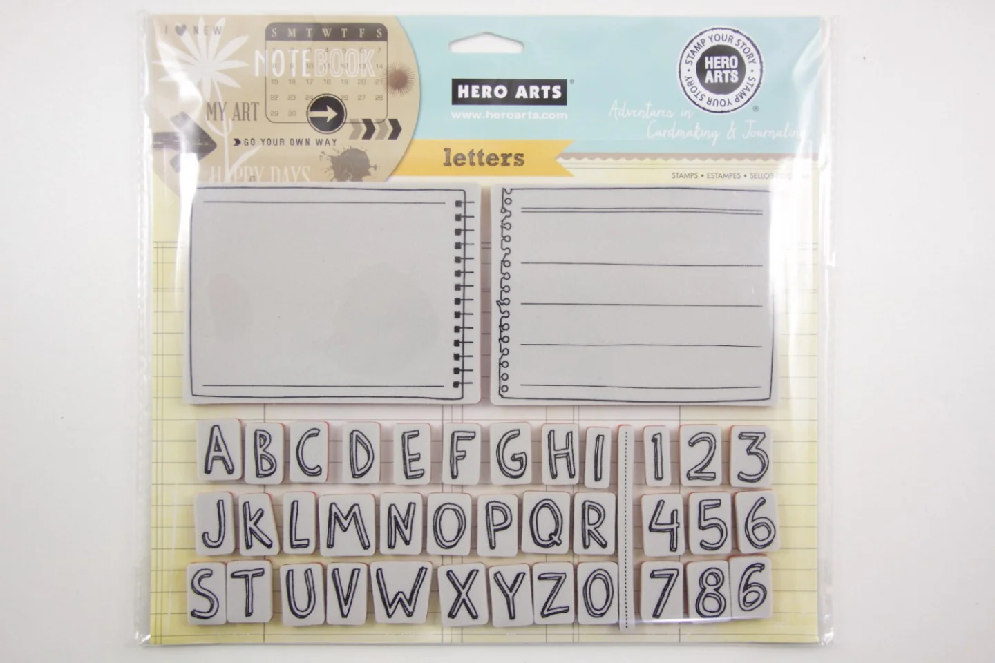 Stempelset-Hero Arts-cling-15x20 cm-lett.