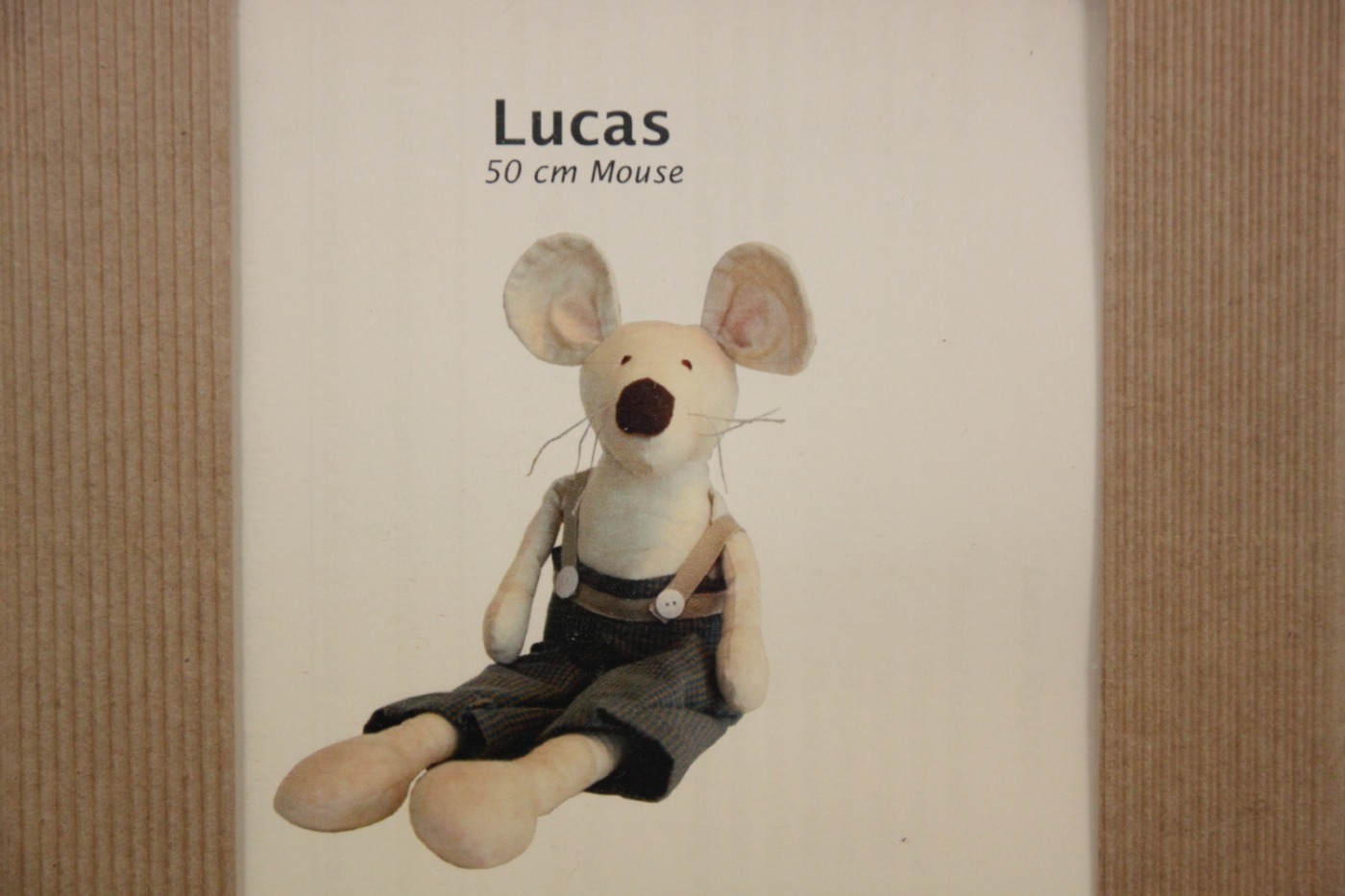 Pakketje-Lucas-jongetjesmuis-50 cm groot