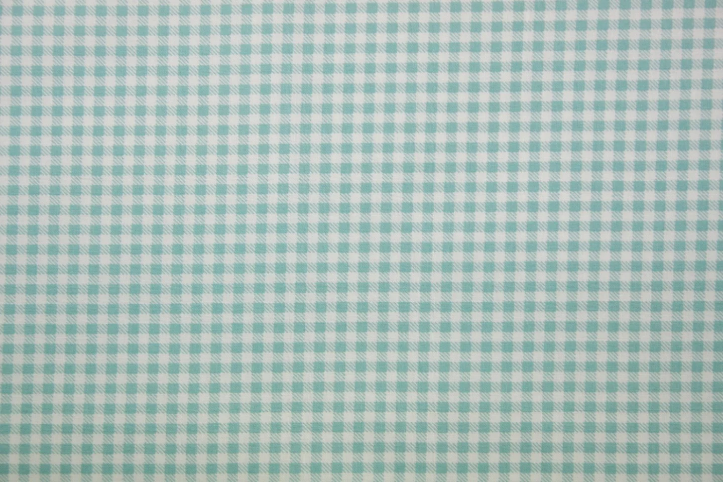 quiltstof-ivoor-aquablauw ruitje--Sweetw.