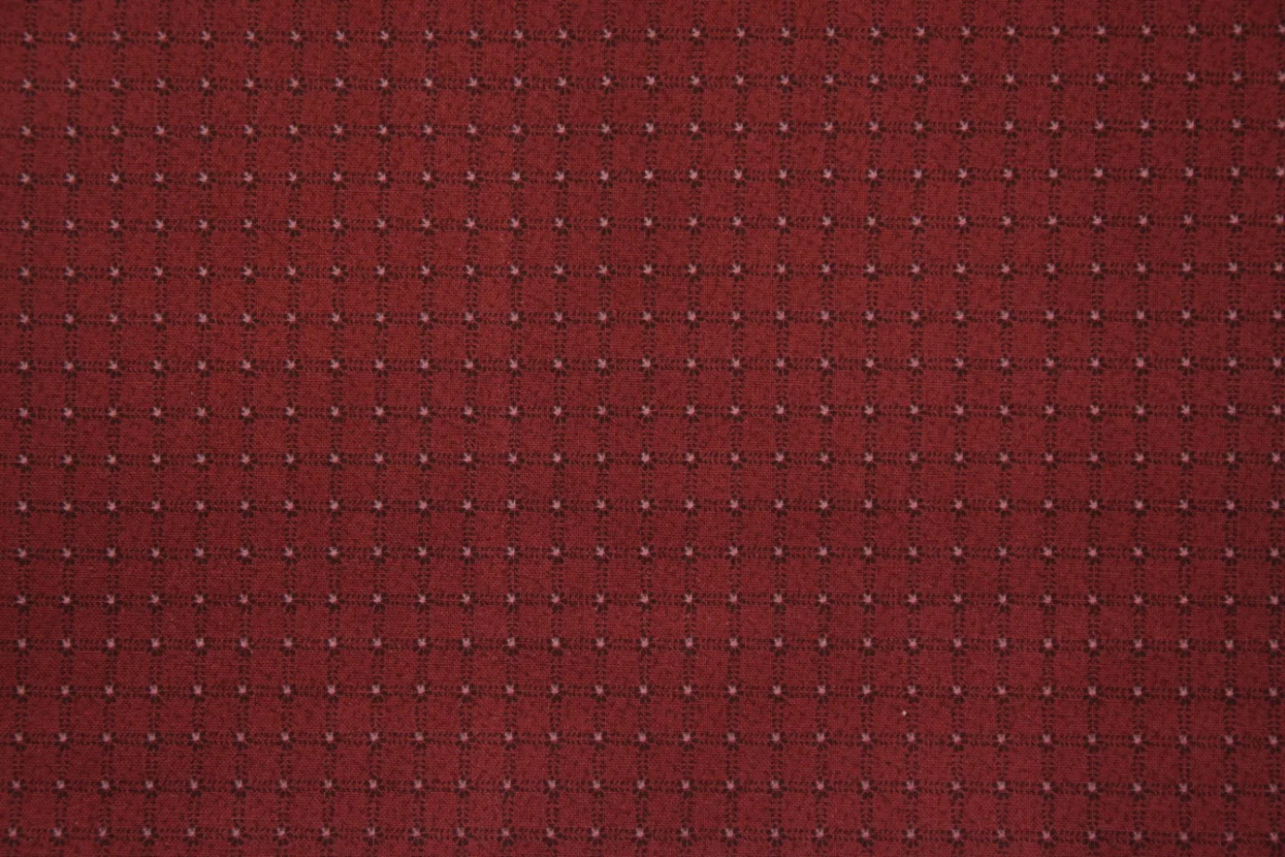 quiltstof-donkerrood-donkerbruin blokmot.