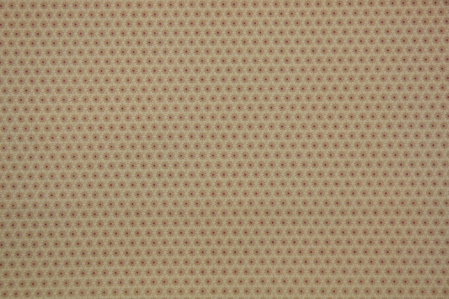 quiltstof-ecru-beige bloemetje-Marcus Fa