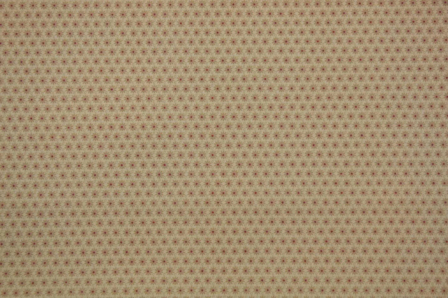 quiltstof-ecru-beige bloemetje-Marcus Fa.