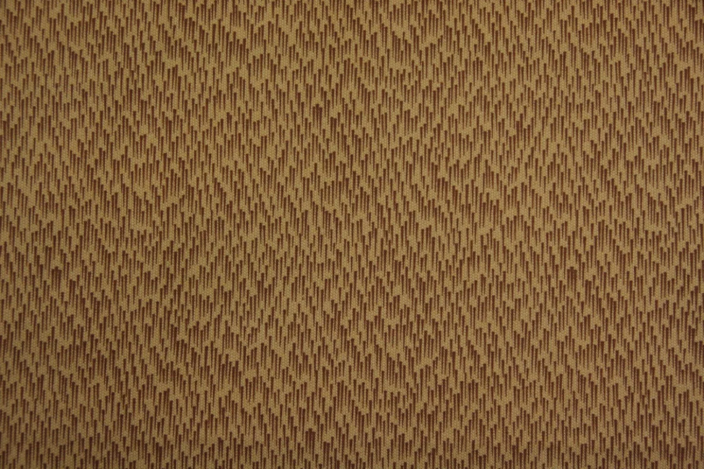 quiltstof-oud geel-bruine verticale stre.
