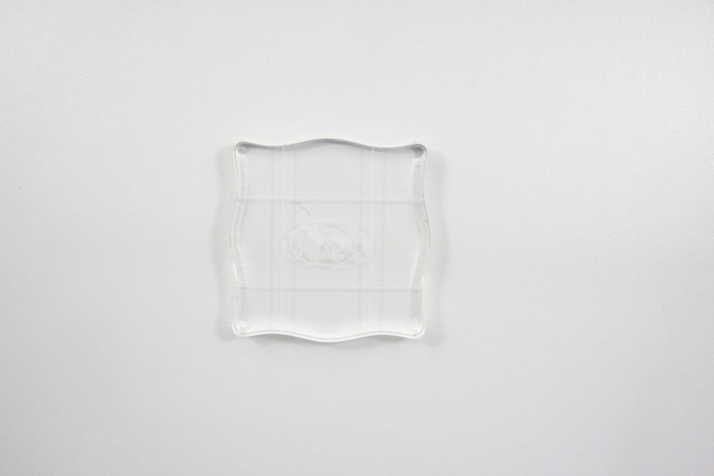 Acrylblok-doorzichtig stempelblok-7x7 cm