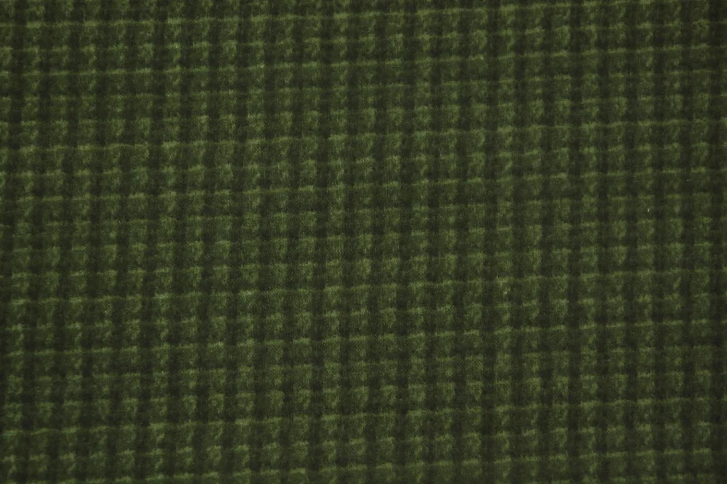 quiltstof-groen en zwart-pied de poule-f.