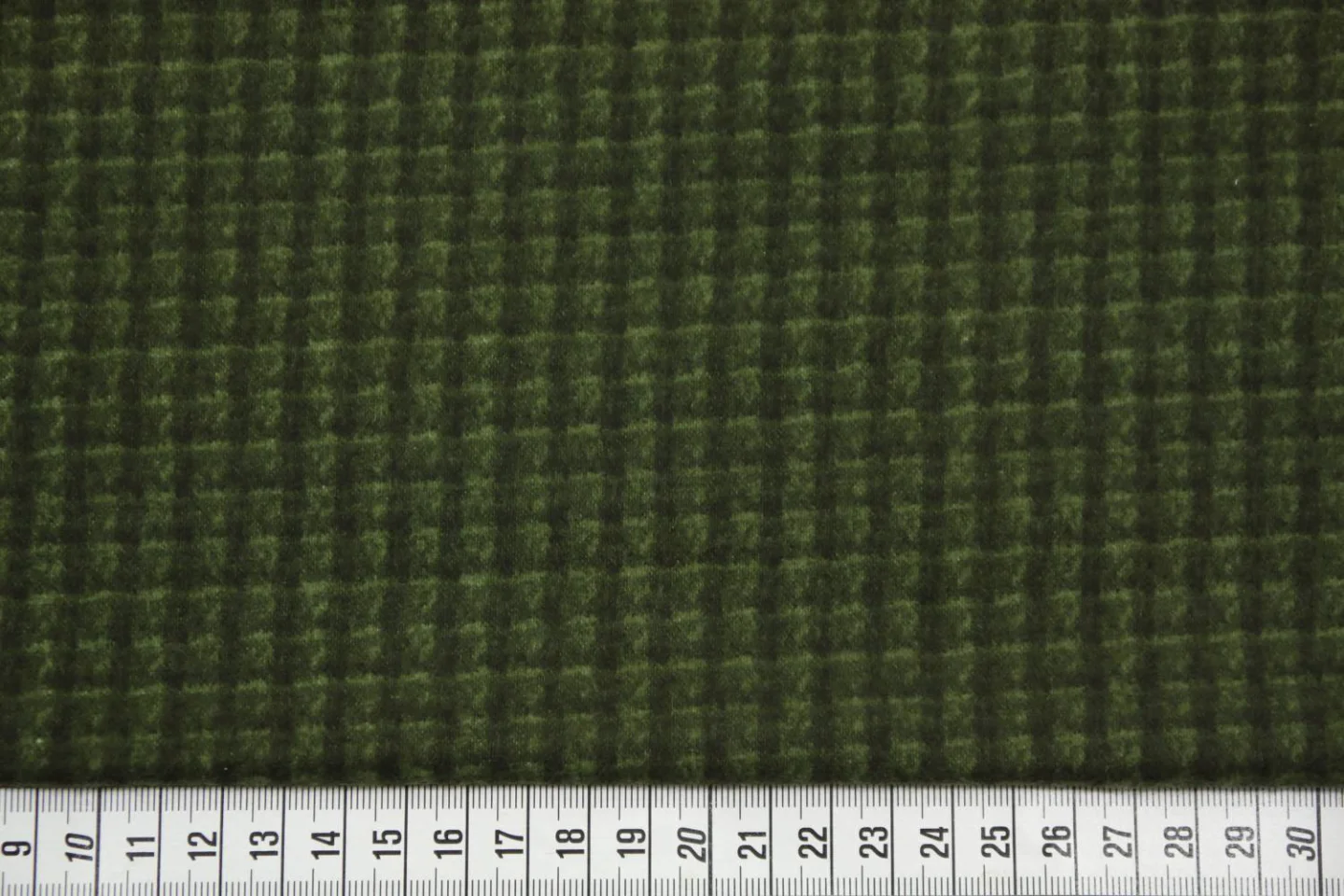 quiltstof-groen en zwart-pied de poule-f.