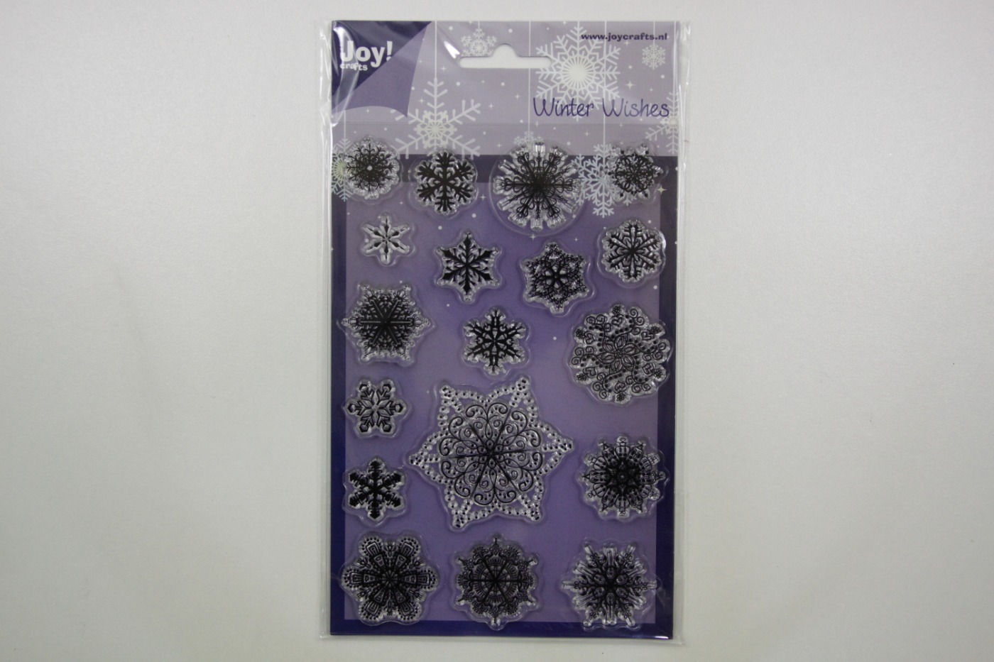 Blank stempel-winter wishes-clear-12x18