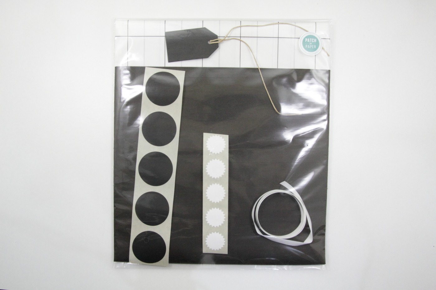 inpakpakket black and white-zwart wit-ch