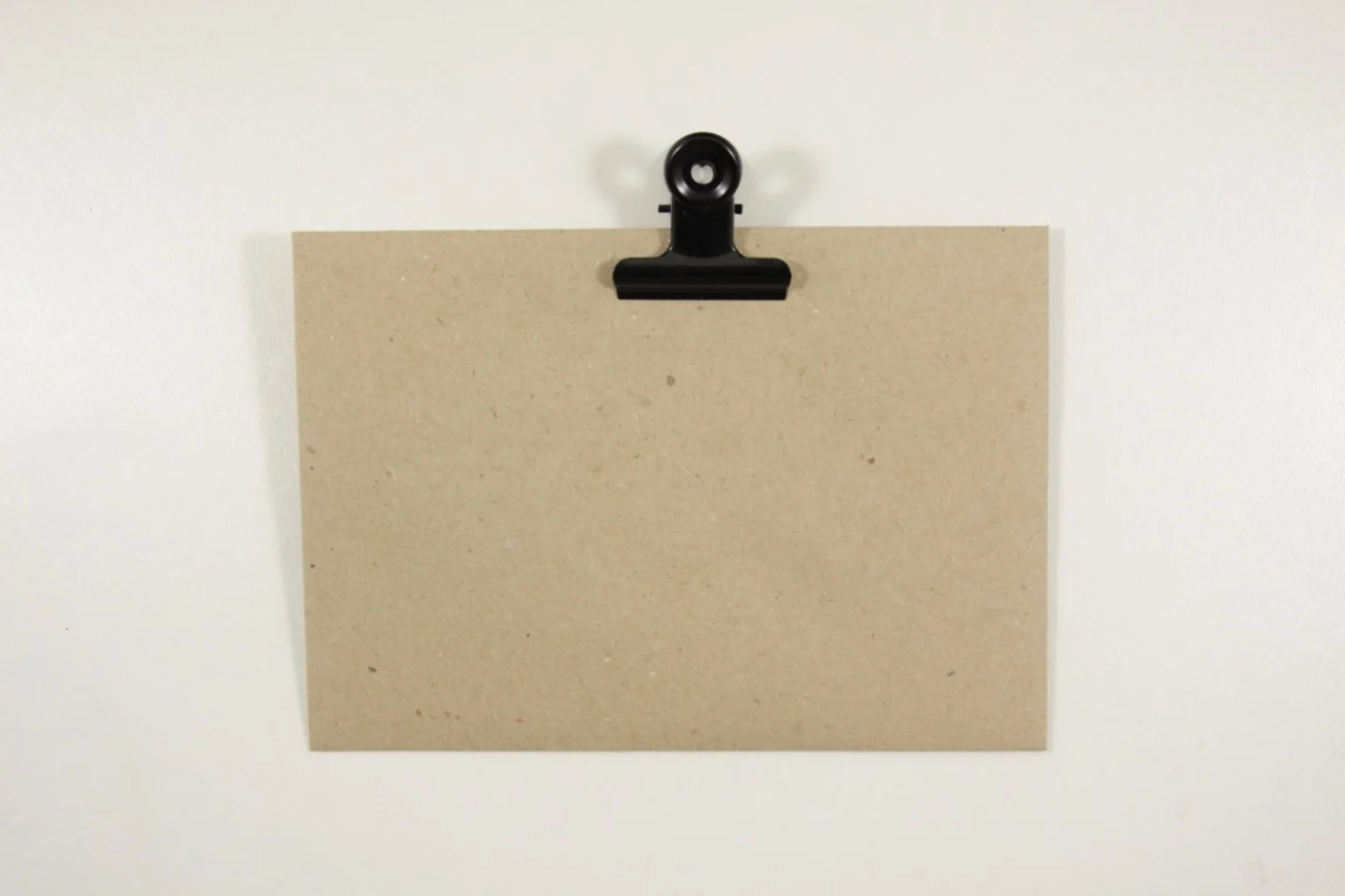 Sluitklem 40 mm-metaal-mat zwart-office.