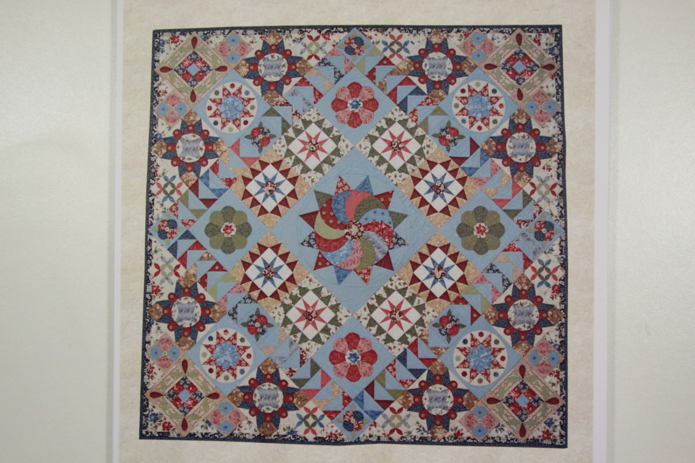 Quiltpatroon-A Sunny Day In Regent`s Par