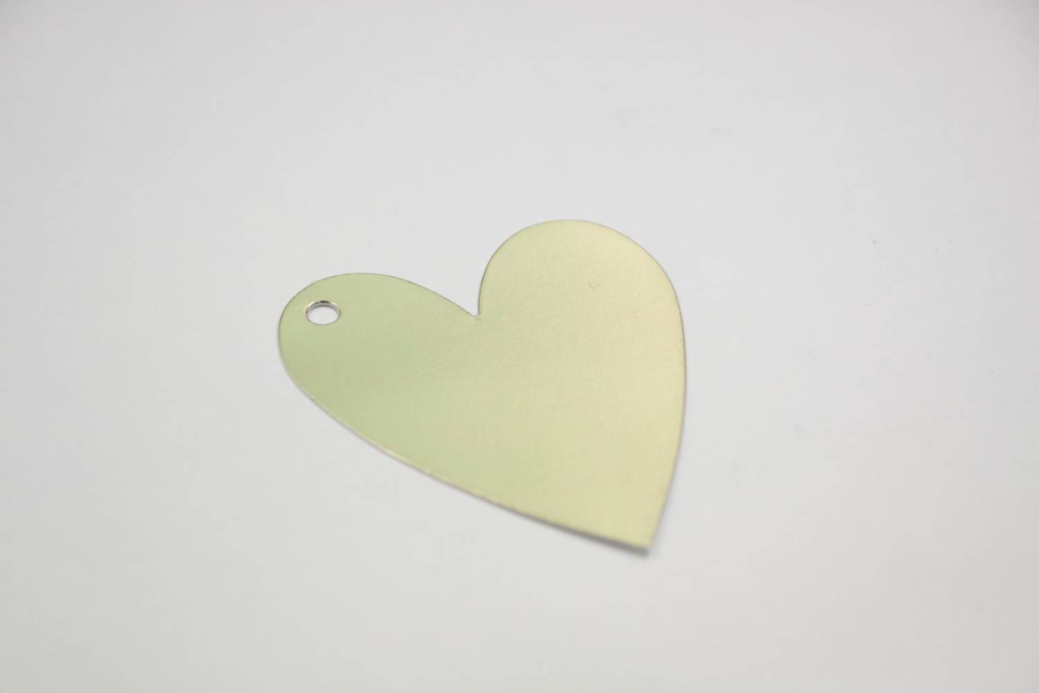 Cadeaulabel label gold heart hartje goud