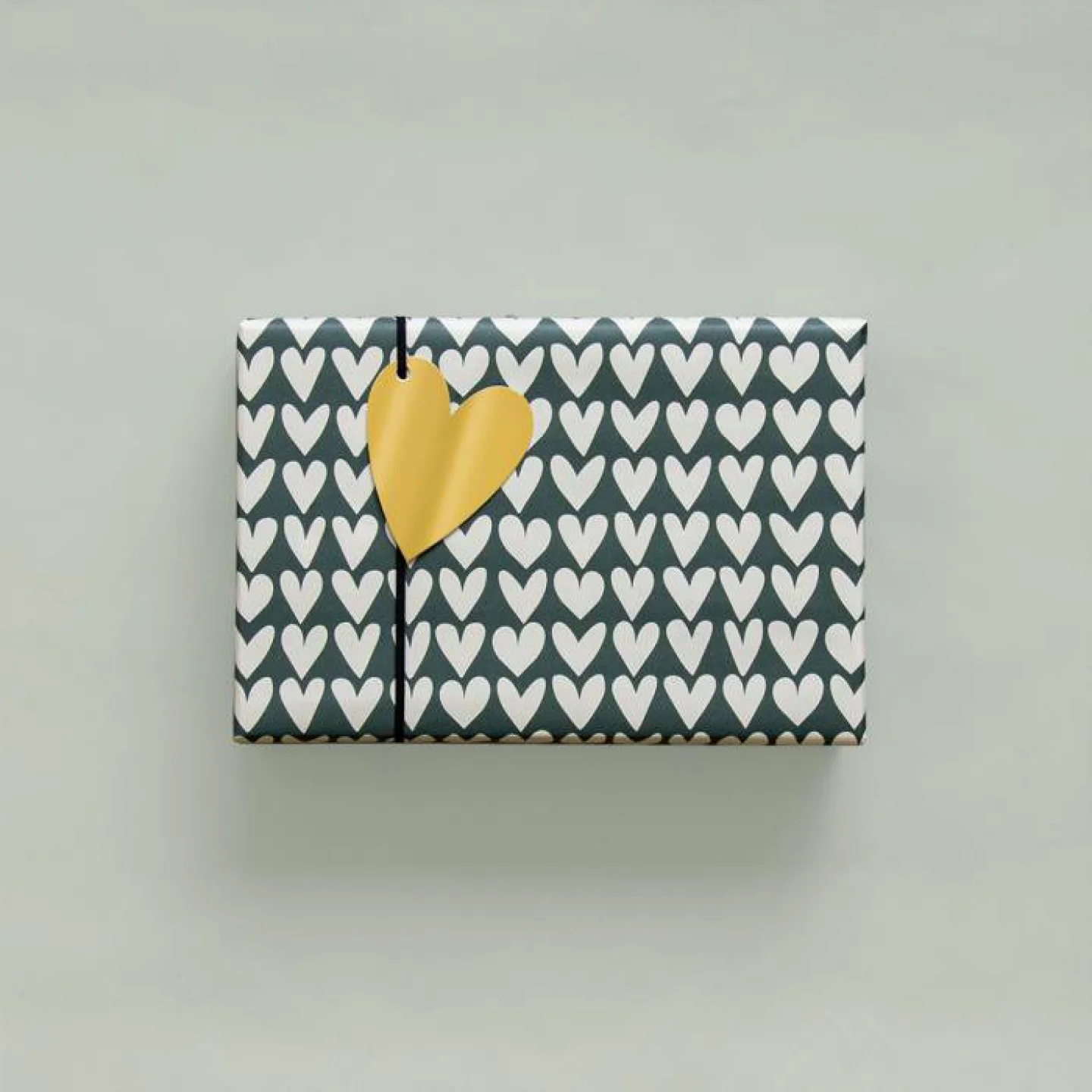 label hart goud gold heart.