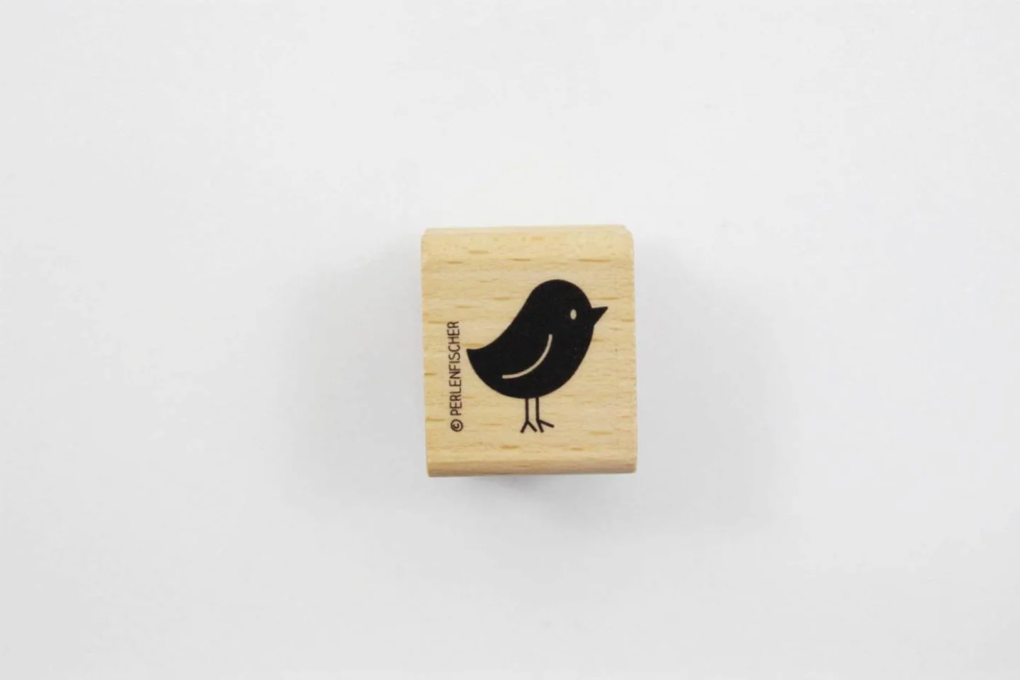 WIT-houten stempel-vogel-meisje-dame-bir.
