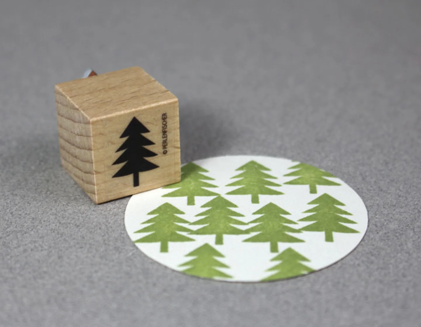 houten stempel-kerstboom-dennenboom-boom.