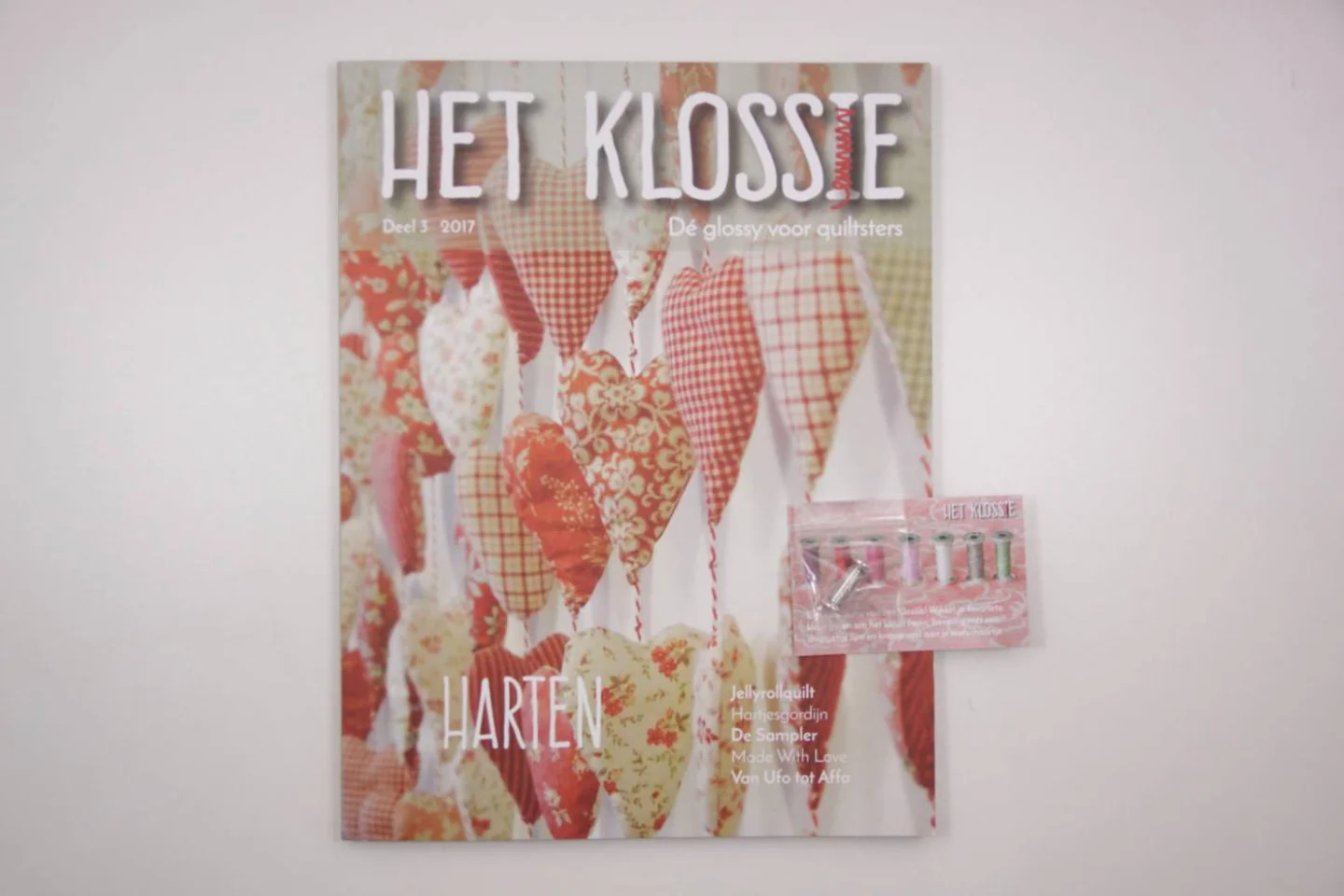 Het klossie quilttijdschrift patronen ma.