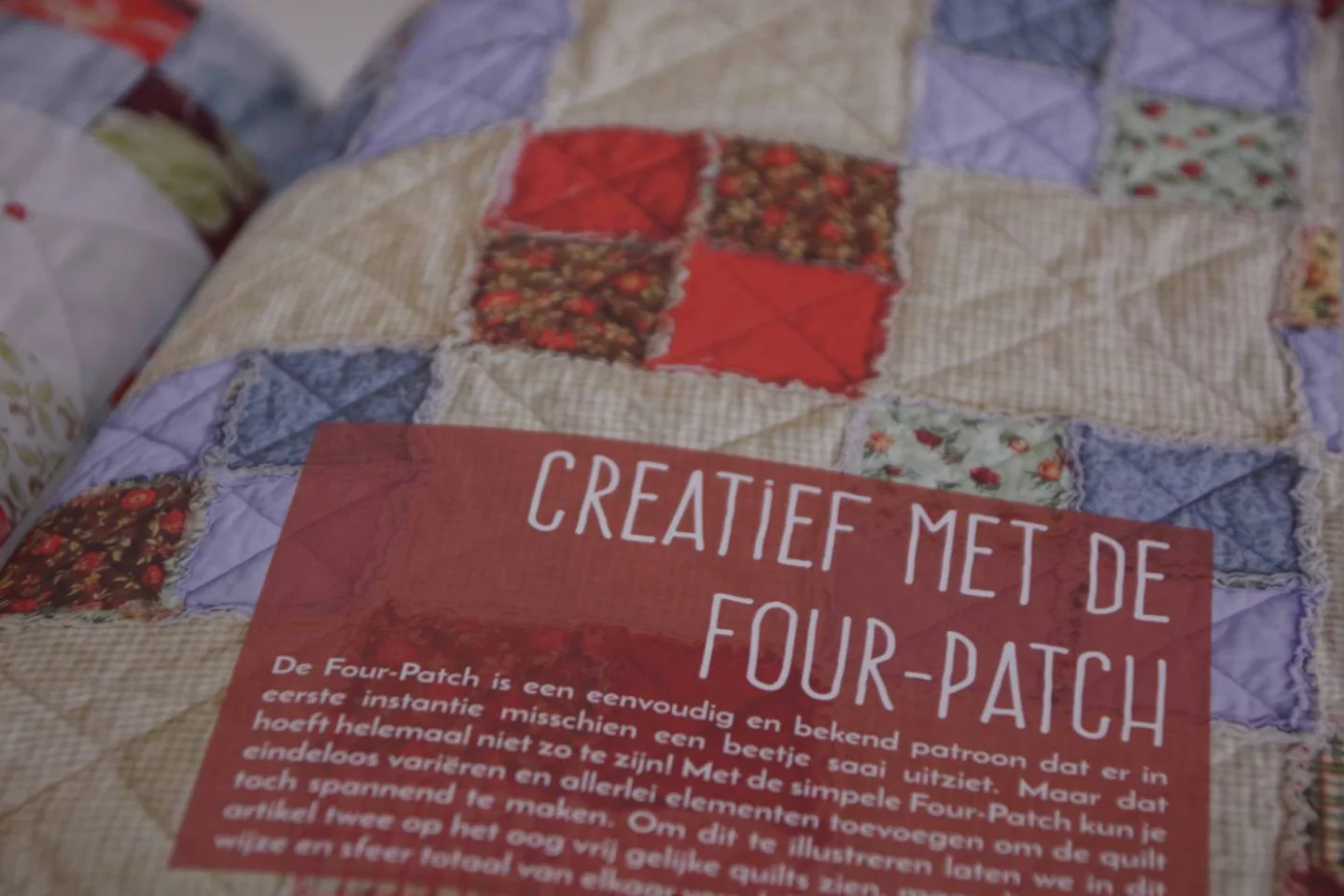 Het klossie quilttijdschrift patronen ma.