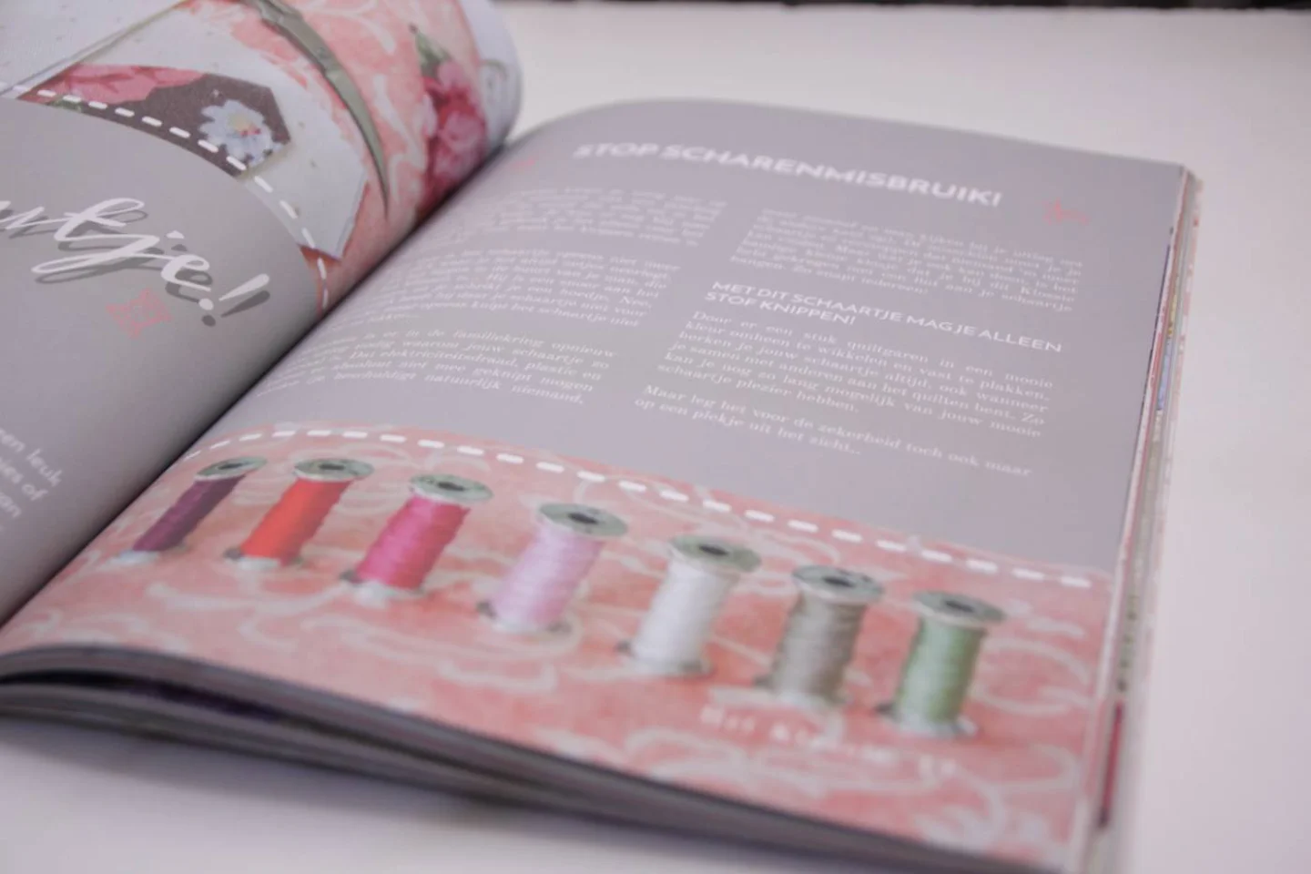 Het klossie quilttijdschrift patronen ma.