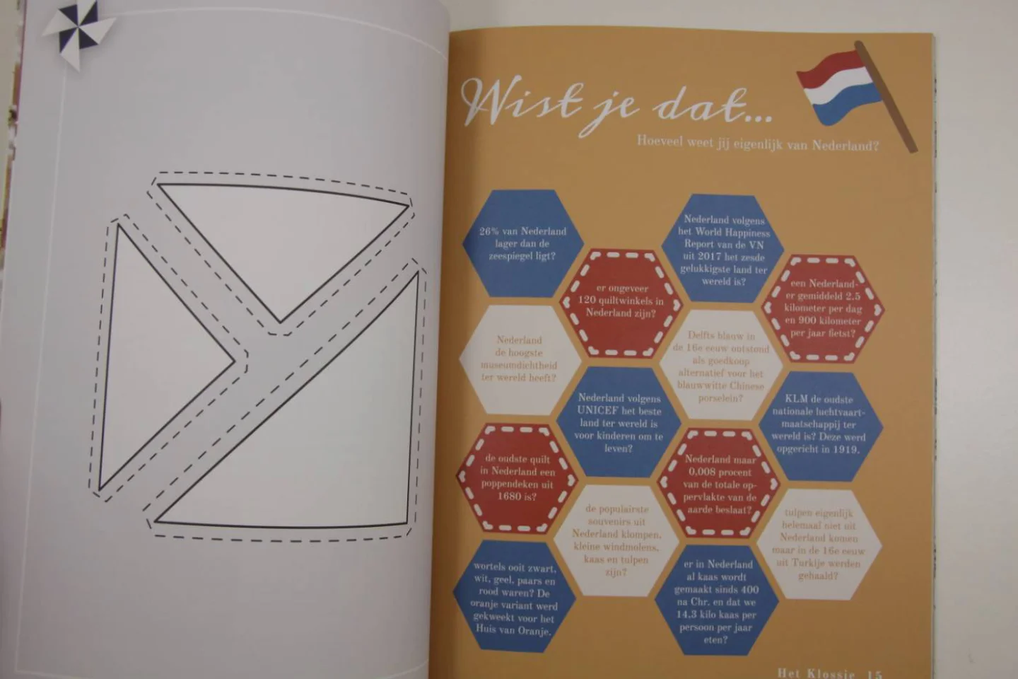 Het Klossie-quiltblad-de glossy voor qui.