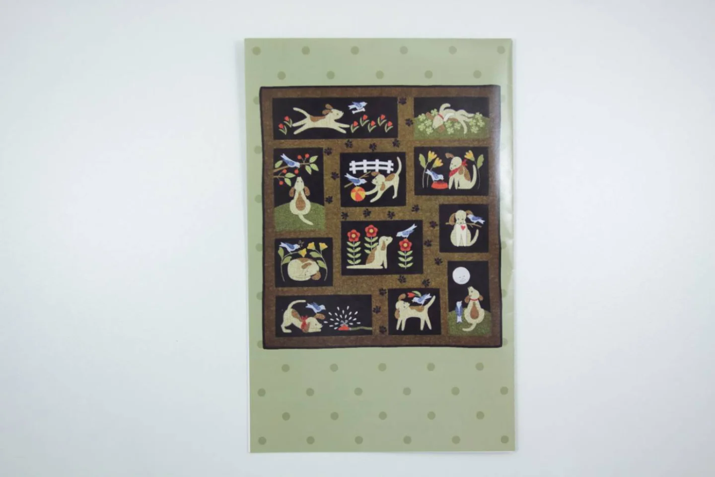 Quiltpatroon-You Lucky Dog-106x116 cm-Ap.