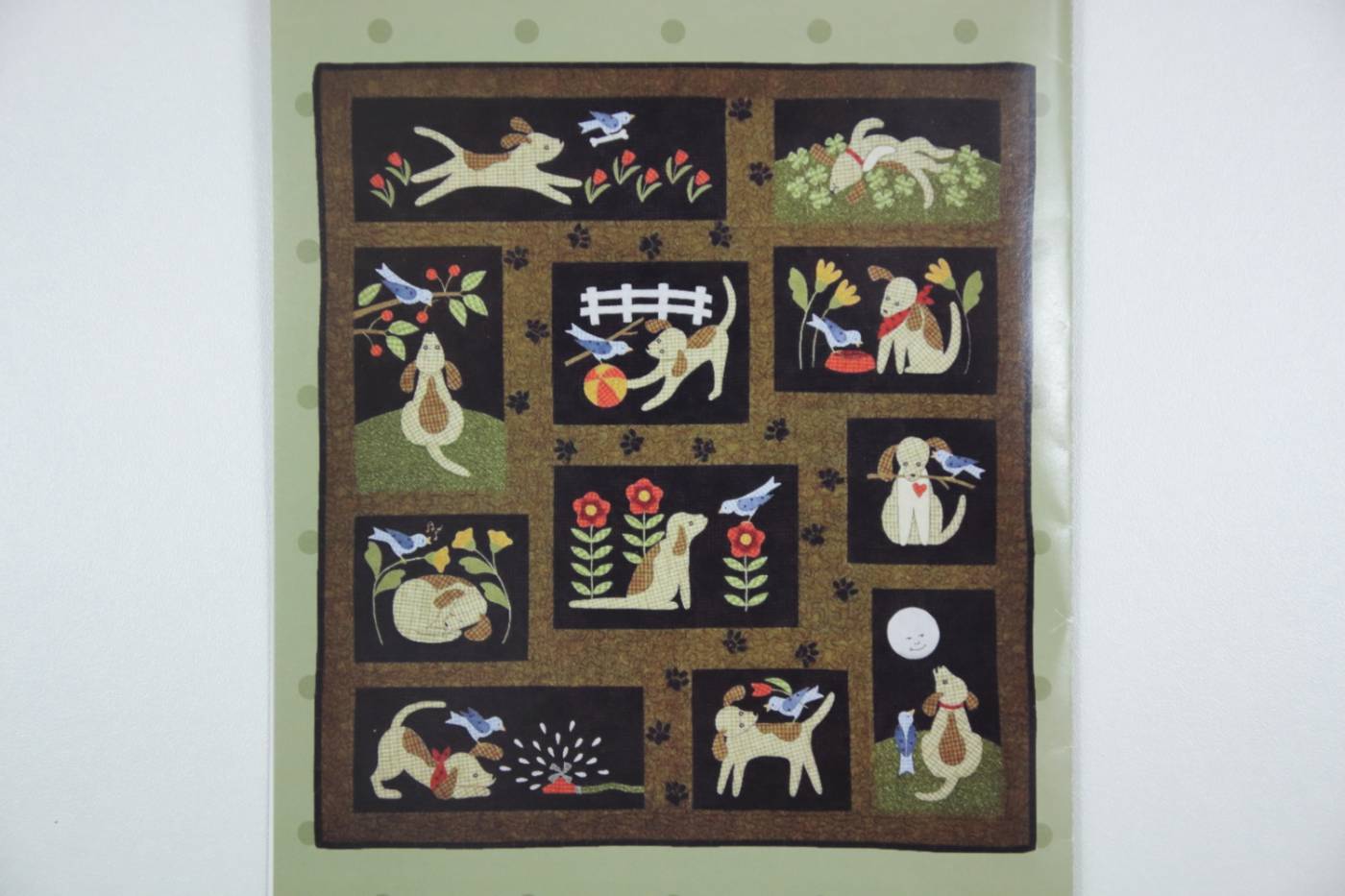 Quiltpatroon-You Lucky Dog-106x116 cm-Ap