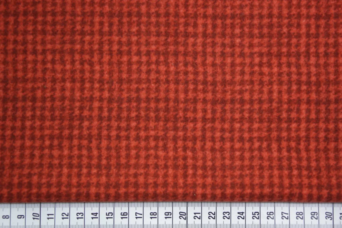 rood- pied de poule ruitje-flanel-woolie.