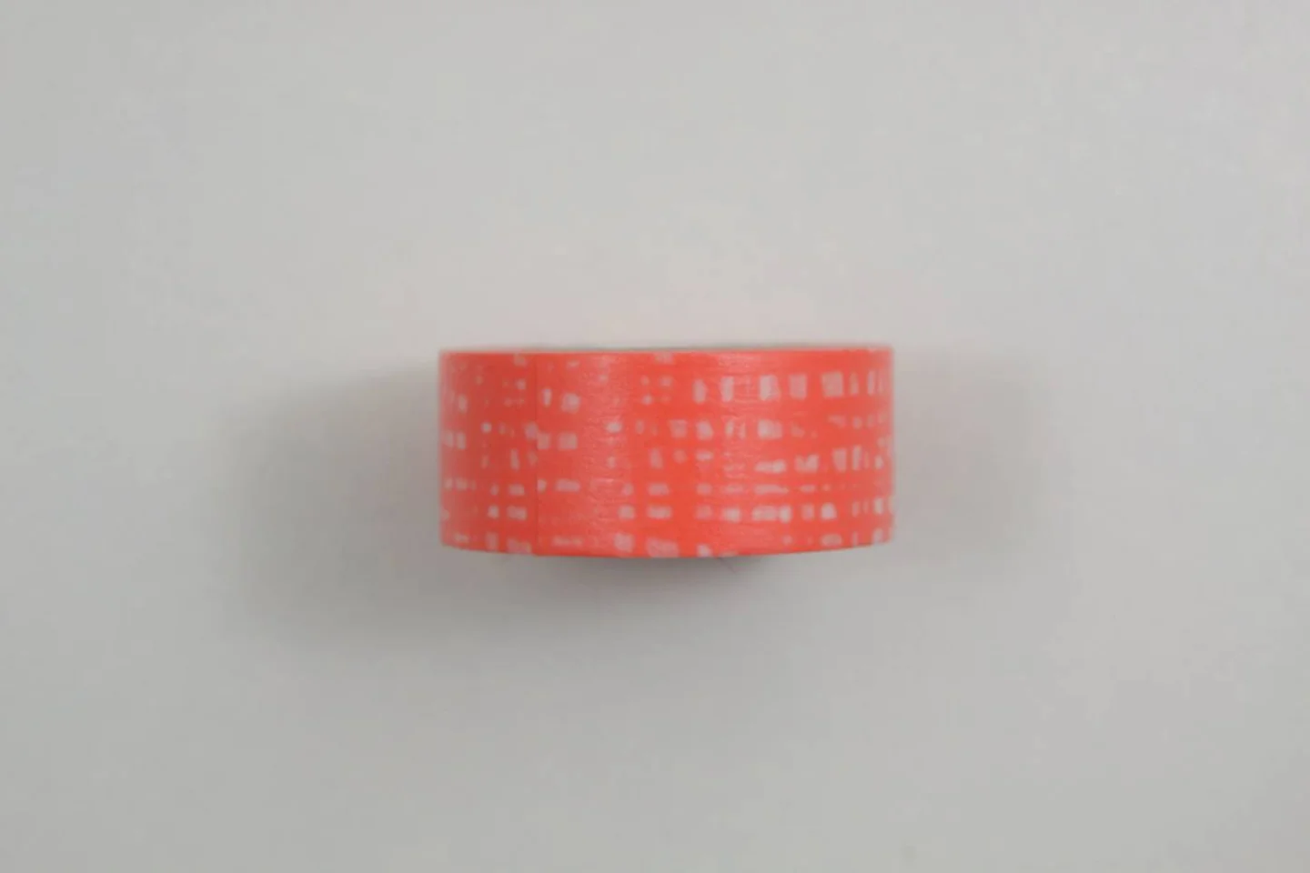 Washi tape-masking tape-wit-koraalrood-k.