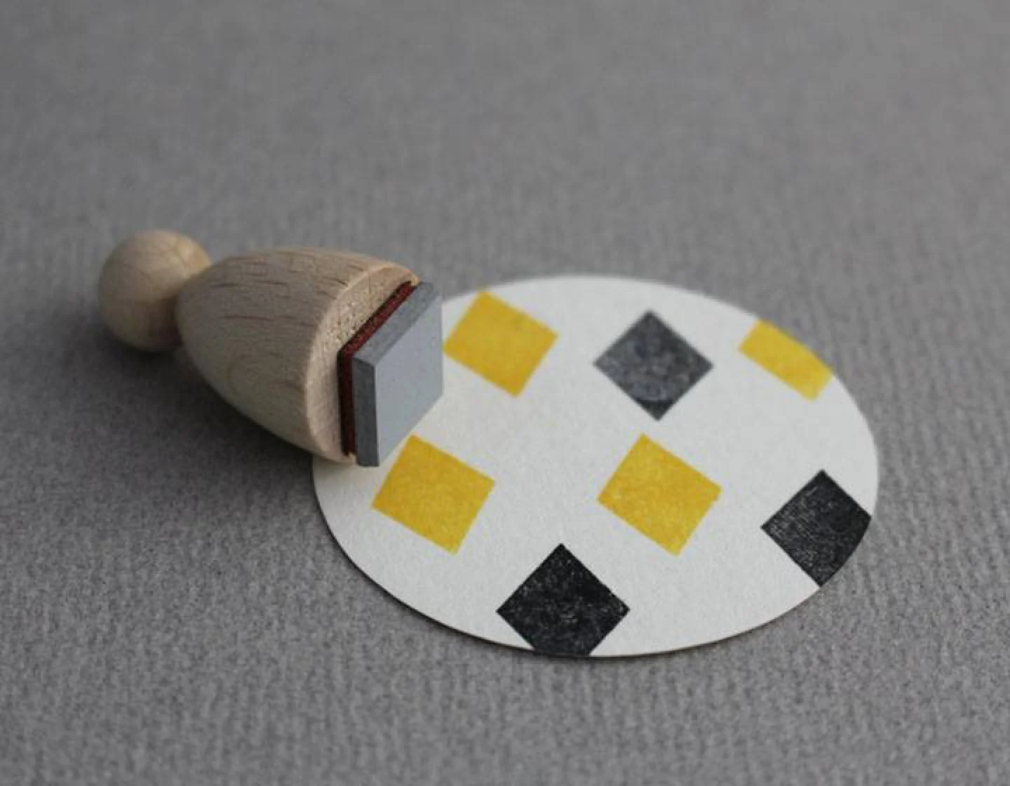 wit stempel hout Perlenfischer diamond-r.