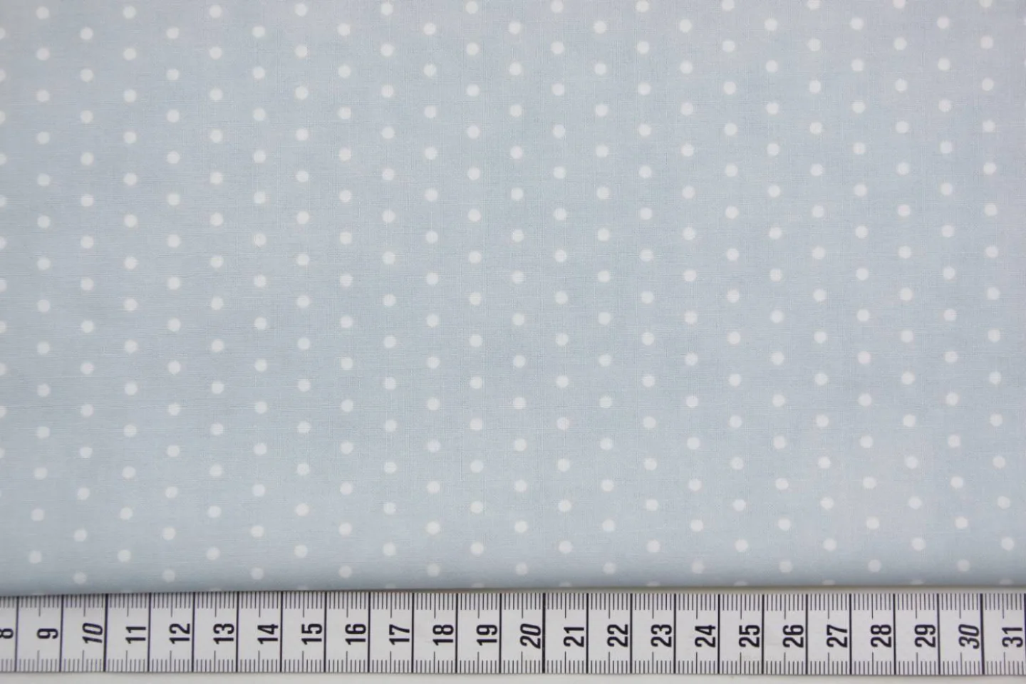 quiltstof - grijsblauw-witte stip-Moda-M.