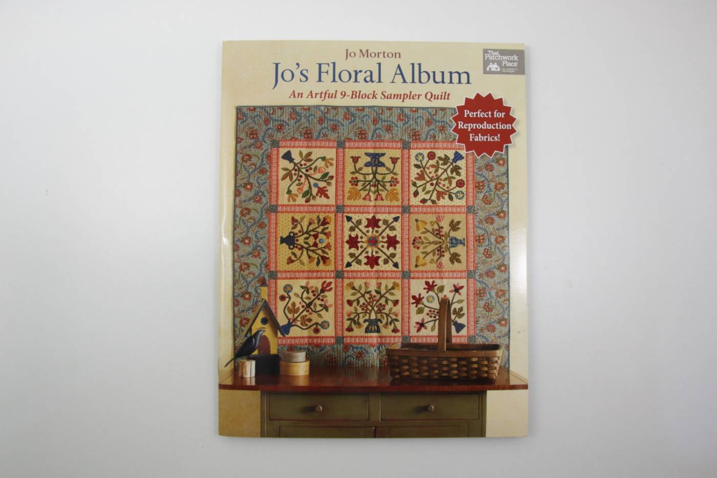 Jo's Floral Album-patchwork en applicati