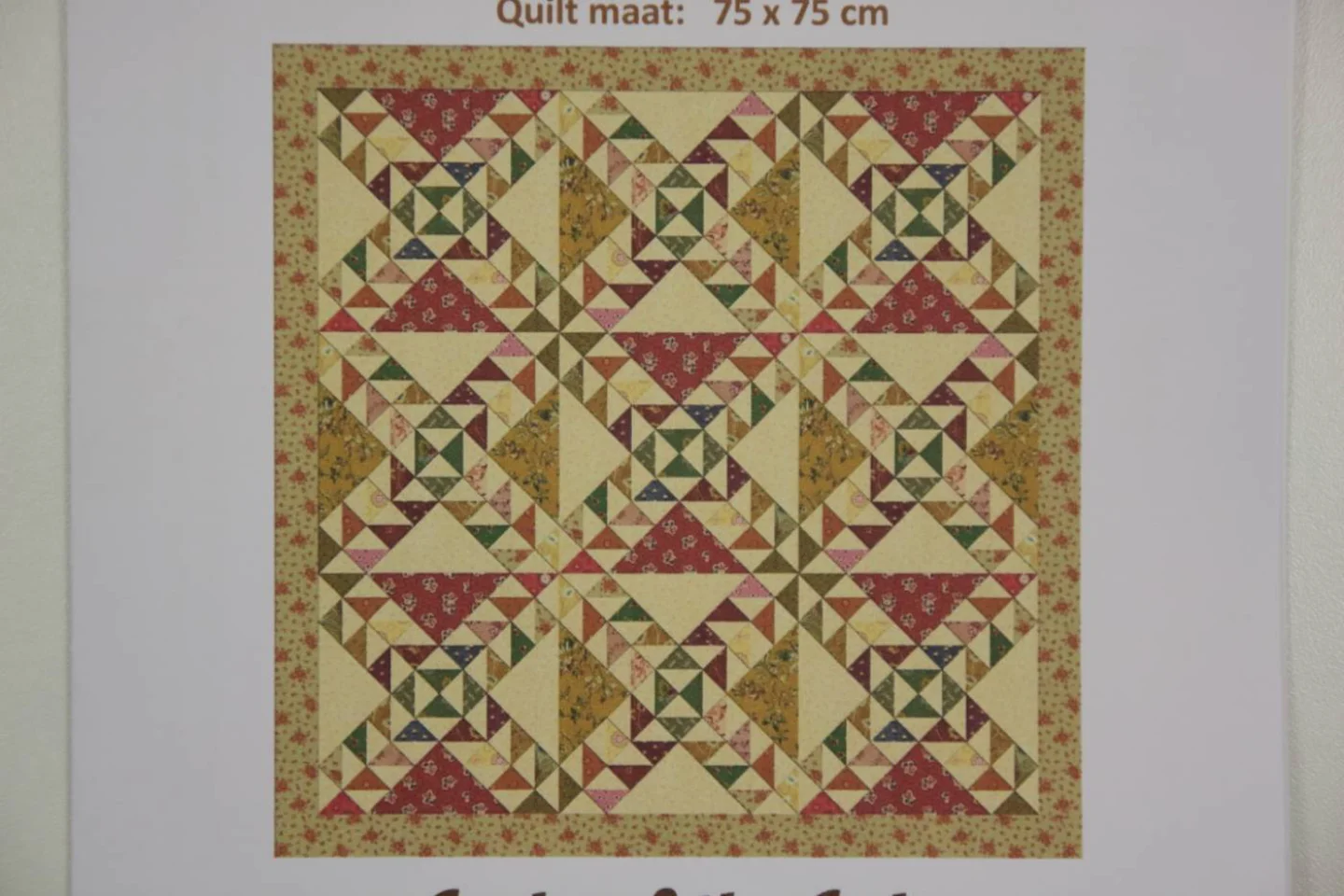 Quiltpatroon Lady of the Lake Craftluver.
