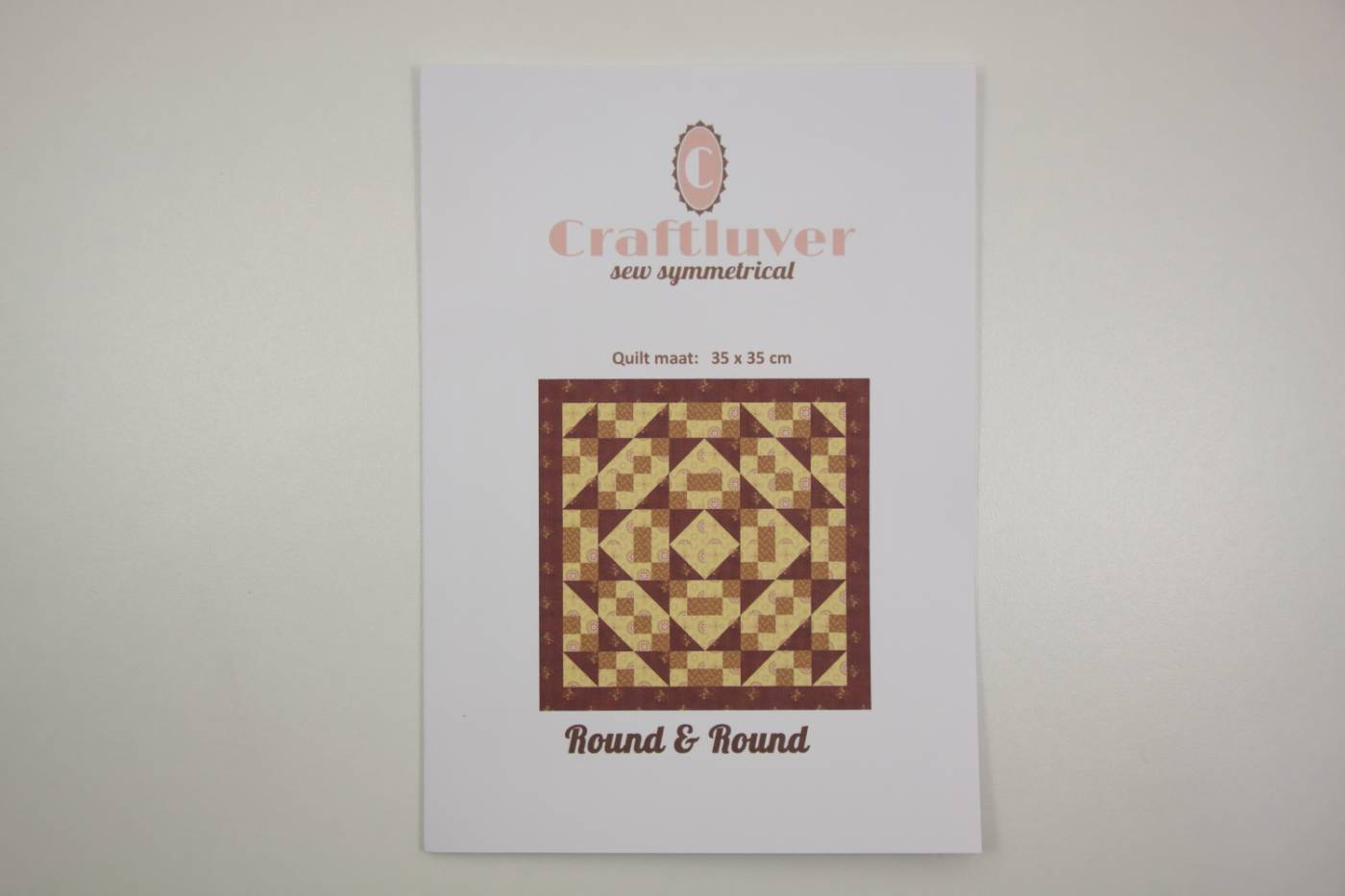 Quiltpatroon Round & Round Craftluver