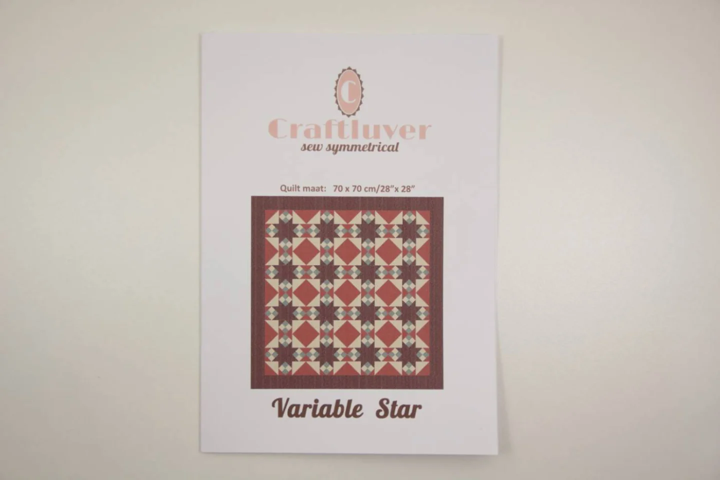 Quiltpatroon Variable Star Craftluver 70.