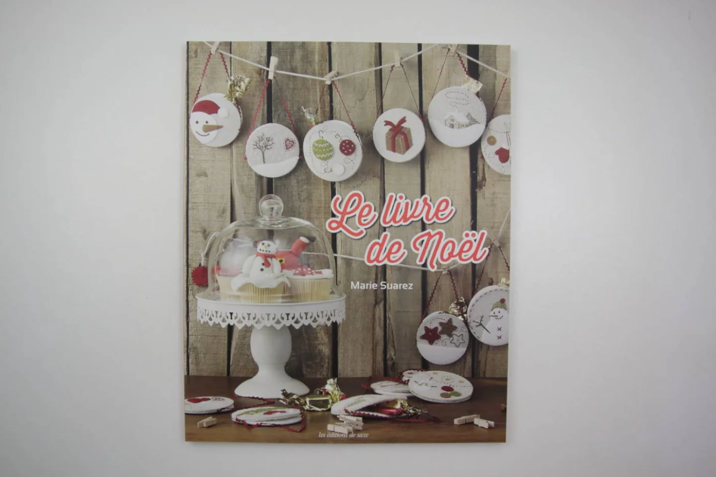 Le livre de Noël-appliceren en naaien me.