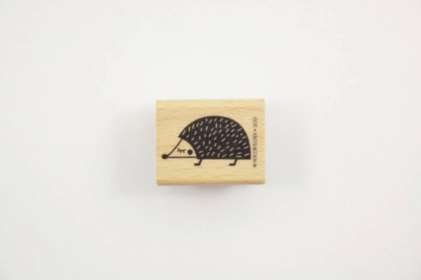 WIT-Perlenfischer stempel hout egel hedg.