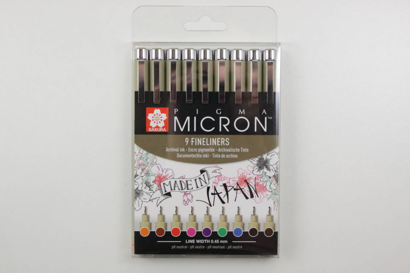 Fineliners-Pigma Micron-9 stuks-05-Sakur