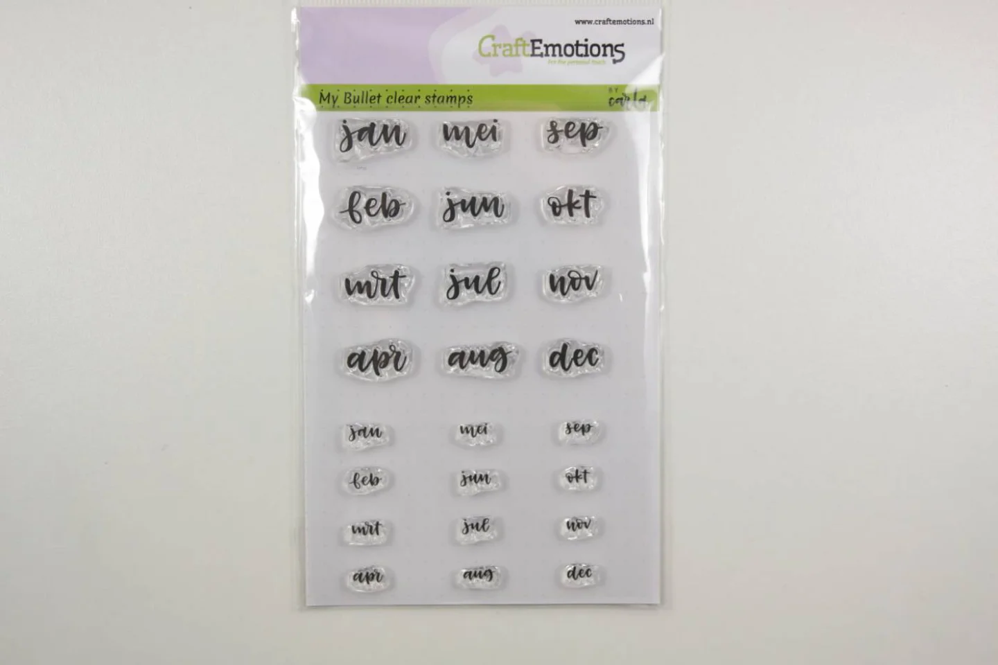Clear stamps bullet journal -bullet jour.