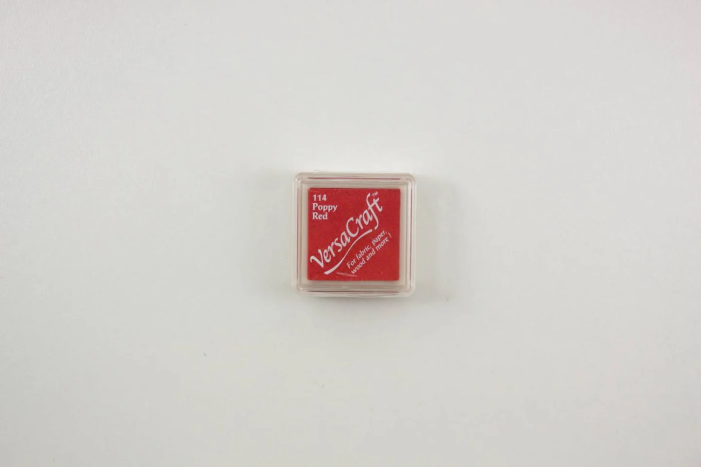 Versacraft inkt rood klein -  stempelink.