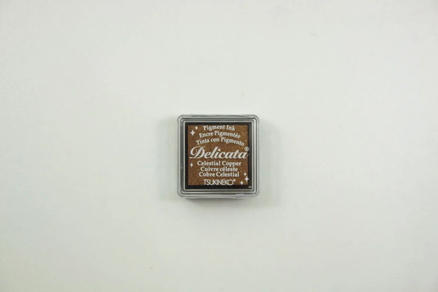 Stempelinkt-Delicate-copper-24x24 mm.