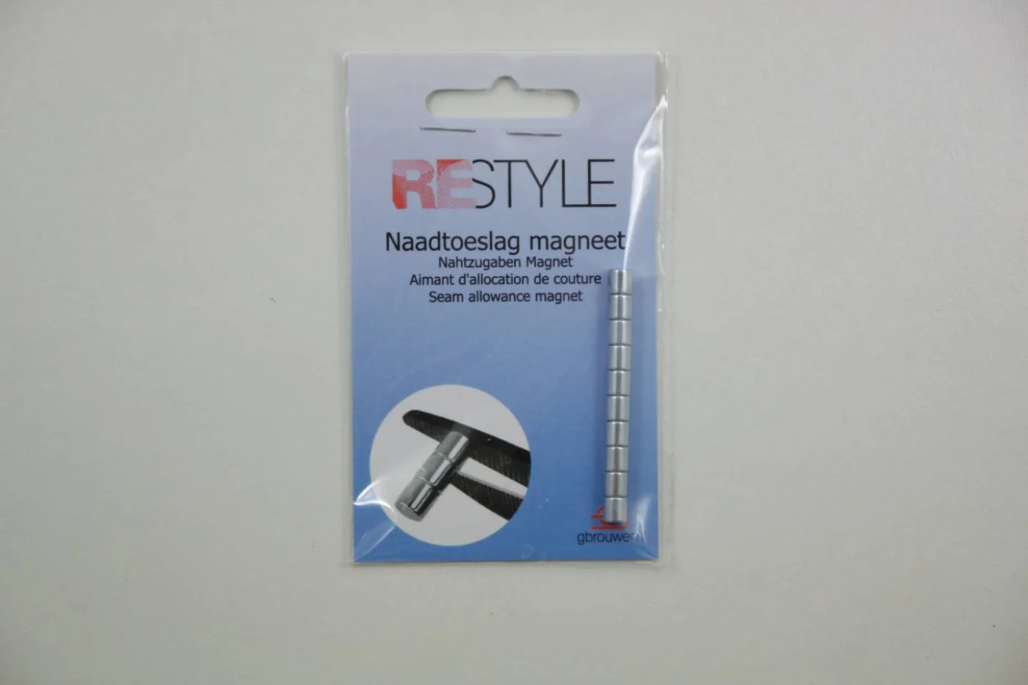 Naadtoeslag magneetjes-Restyle-gereedsch.