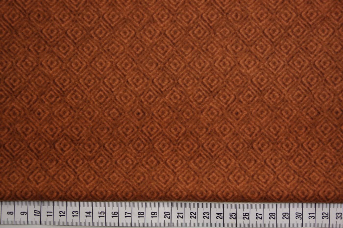 quiltstof-flanel-cognac-warm oranje-schu