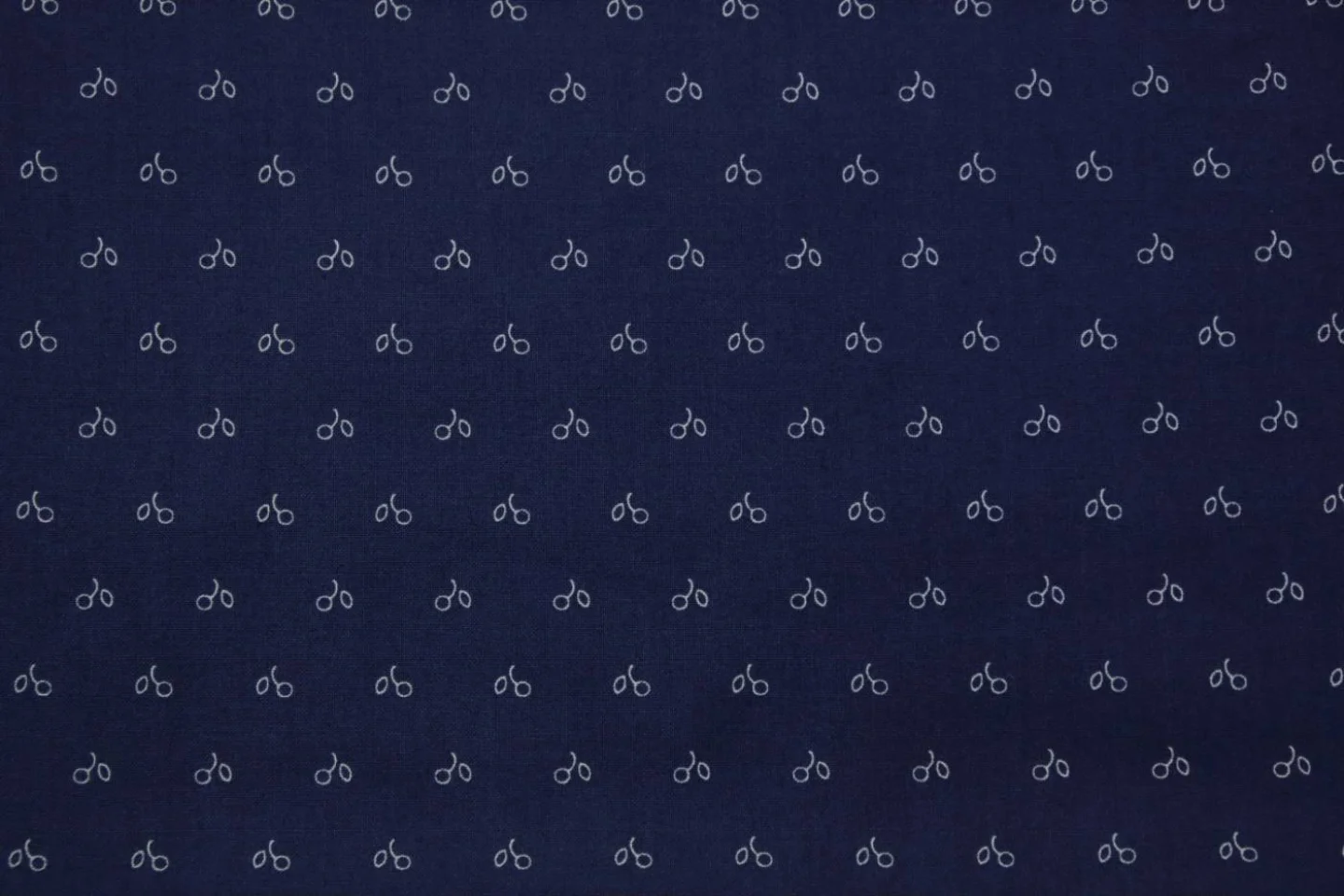 quiltstof-koningsblauw-ivoor motief-Moda.