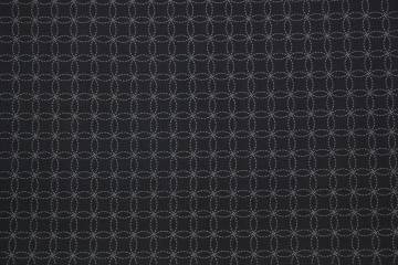 quiltstof-antracietgrijs-motief in wit s