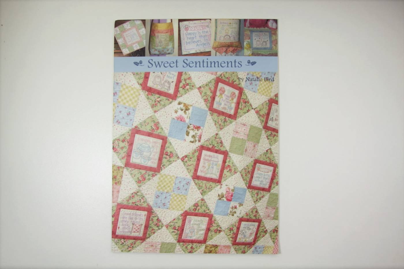 quiltboek- stitchery - Sweet Sentiments-