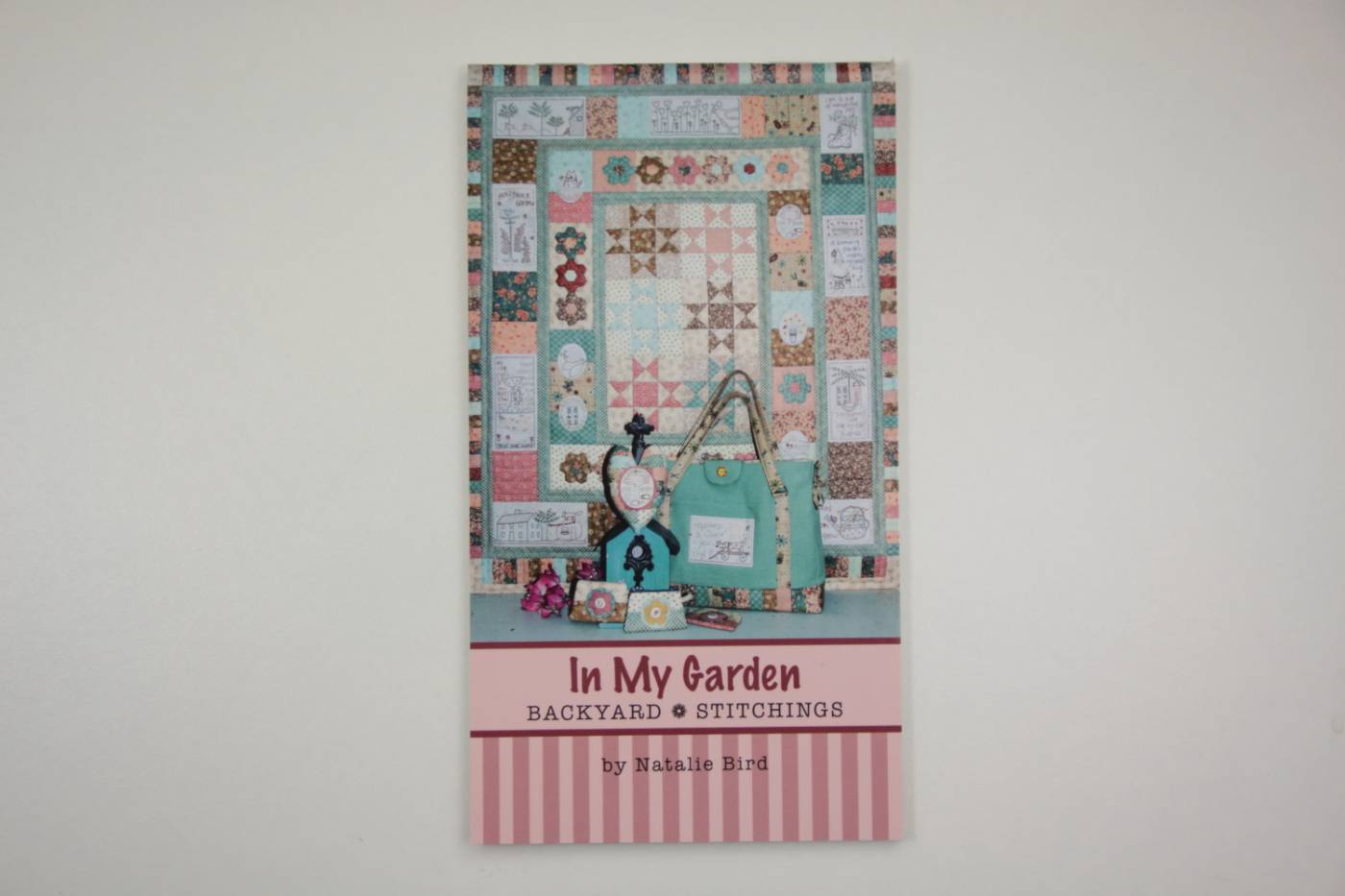 quiltboek-stitchery-In My Garden-patchwo