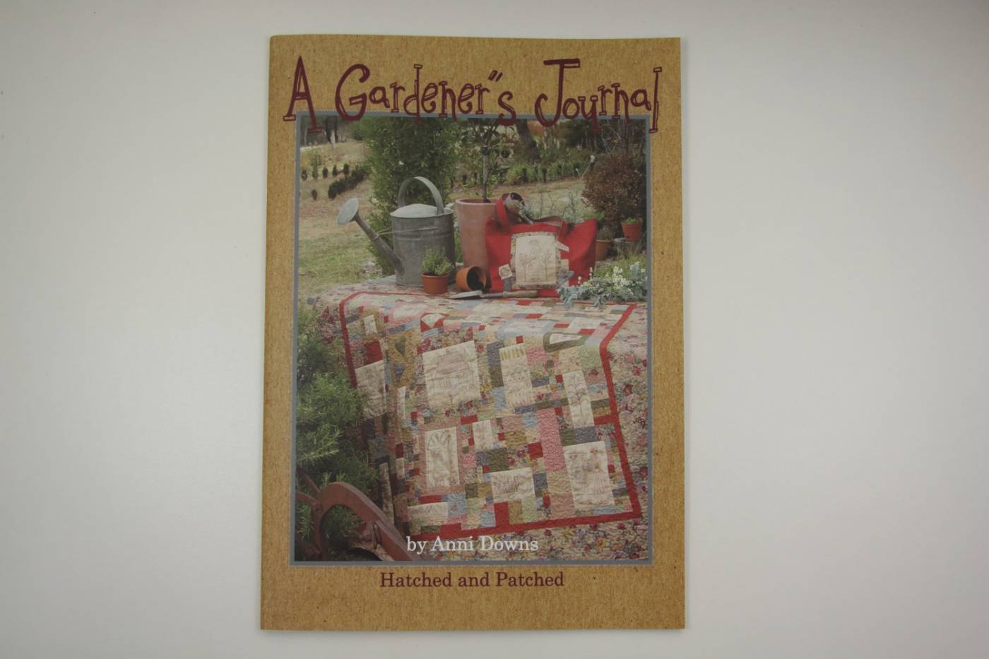 Quiltboek A Gardener's Journal-patchwork